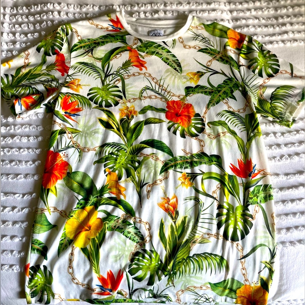 ZARA FLORAL SHIRT